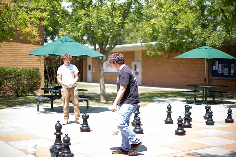 campus chess board