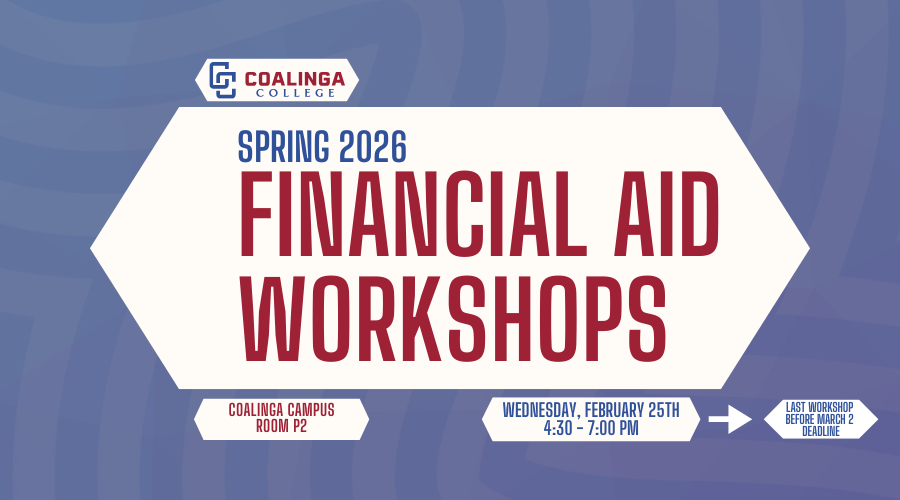Spring 2026 Financial Aid Workshop
