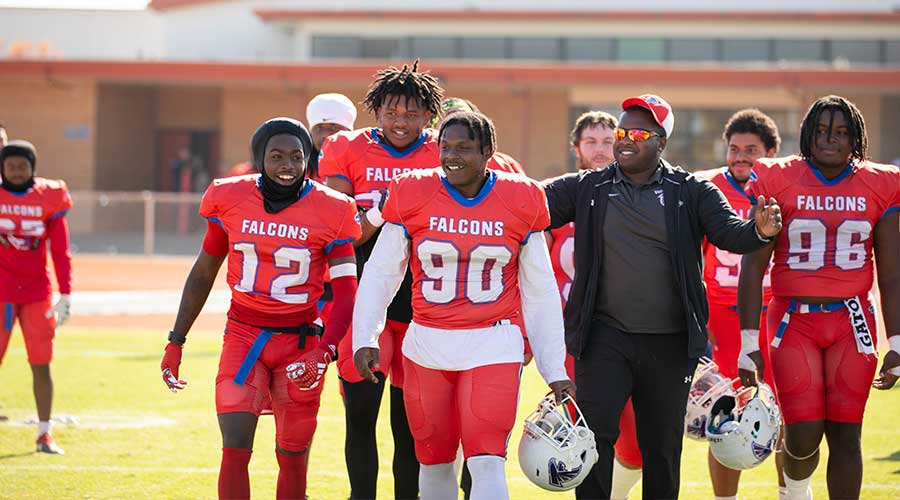 (Football) Coalinga College at De Anza