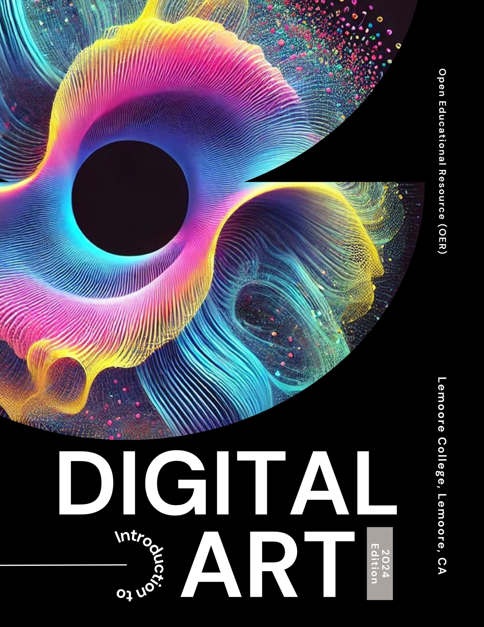 digital art textbook cover