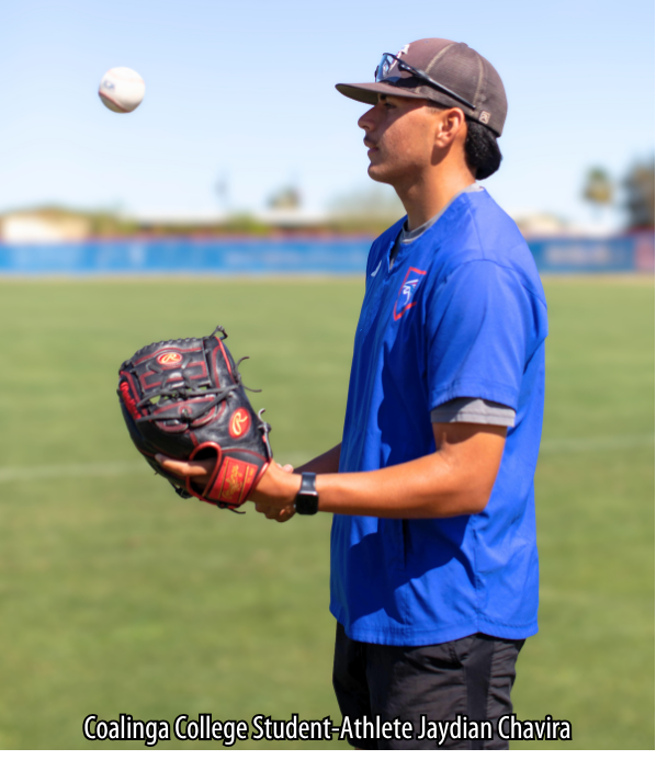 Coalinga College Student-Athlete Jaydian Chavira